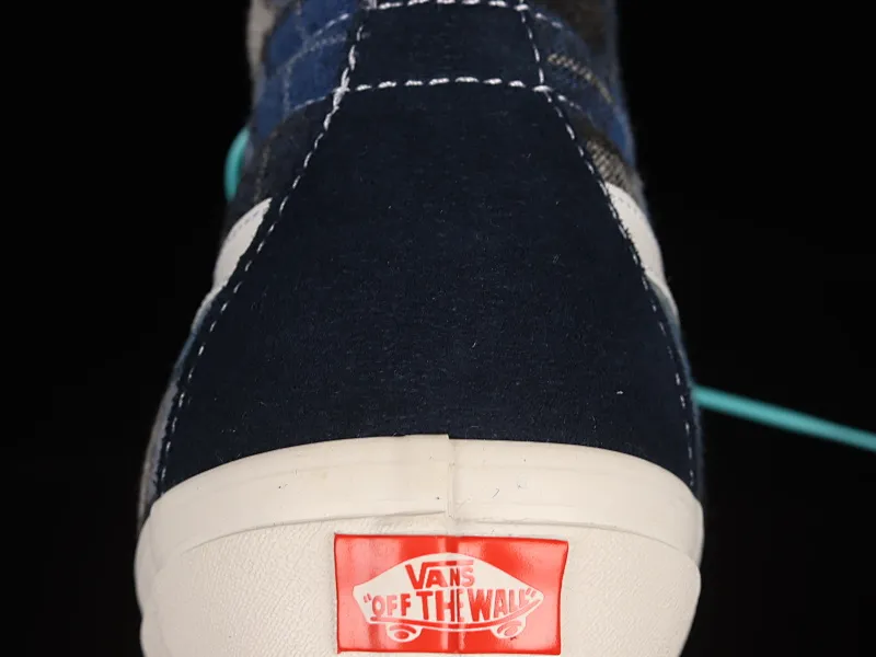 All categories Vans Vans series Vans Hi Vans high-top plus velvet Vans Sk8-Hi x Pendleton joint model plaid element high-top casual sneakers VN0A38GF9GS plus velvet